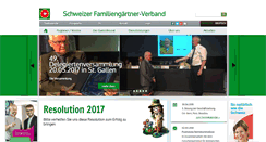 Desktop Screenshot of familiengaertner.ch